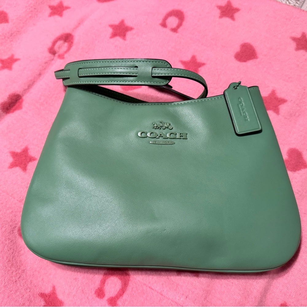 Green Leather purse
